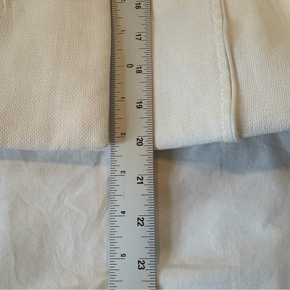 🤍 Donna Karan Collection Linen Blend Button Jacket | Made in Italy | Size US 8 - Picture 14 of 15